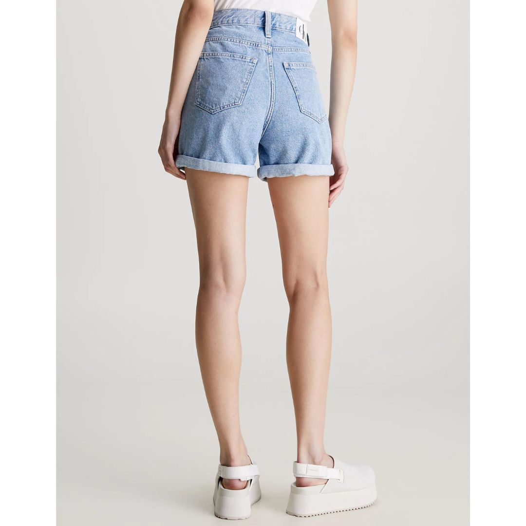 CALVIN KLEIN Denim Mom Shorts